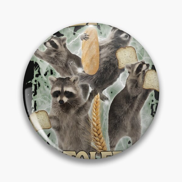 Item preview, I Refuse to Tolerate Gluten Raccoons designed and sold by PDKDesigns.