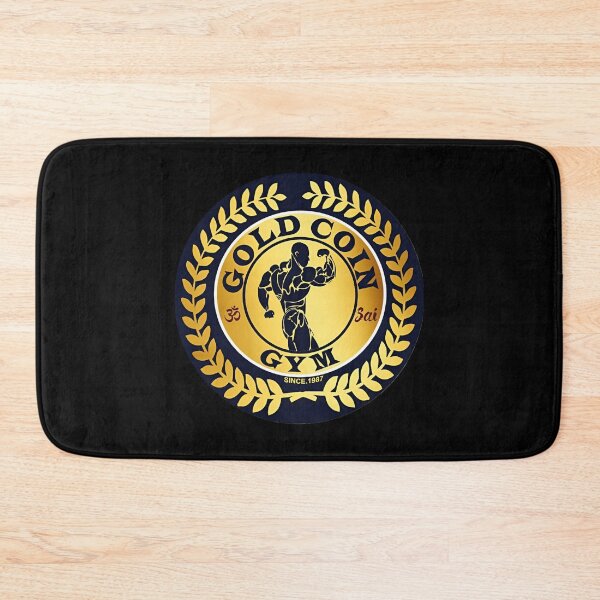 Item preview, Gold Coin Gym Classic Bodybuilding Emblem designed and sold by Velvet-Mirage.