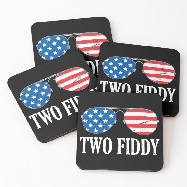 Item preview, American Flag July 4th Two Fiddy designed and sold by StiedemanAmelie.