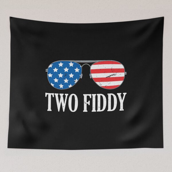 Item preview, American Flag July 4th Two Fiddy designed and sold by StiedemanAmelie.