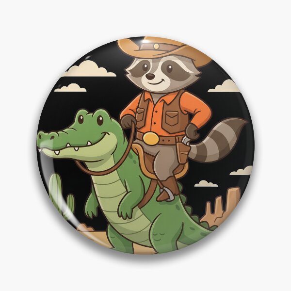 Item preview, Cowboy Raccoon Kerfuffle Ride designed and sold by PDKDesigns.