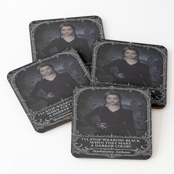 Artikelvorschau, Wednesday Addams – Dark Quote Edition entworfen und verkauft von Alchemy Forge.