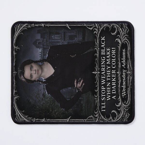 Item preview, Miércoles Addams - Edición de citas oscuras designed and sold by Alchemy Forge.