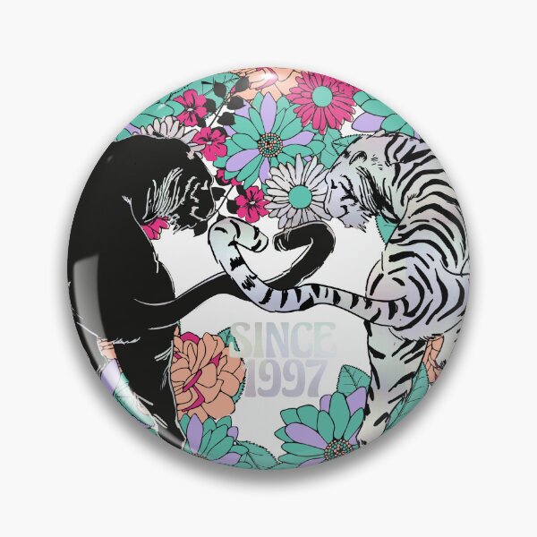 Item preview, Adventure Travel Seeker Since 1997 Floral Wild Cats T-Shirt designed and sold by Atique Creations.