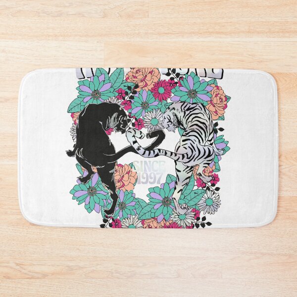 Item preview, Adventure Travel Seeker Since 1997 Floral Wild Cats T-Shirt designed and sold by Atique Creations.
