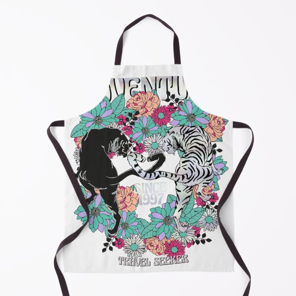 Item preview, Adventure Travel Seeker Since 1997 Floral Wild Cats T-Shirt designed and sold by Atique Creations.
