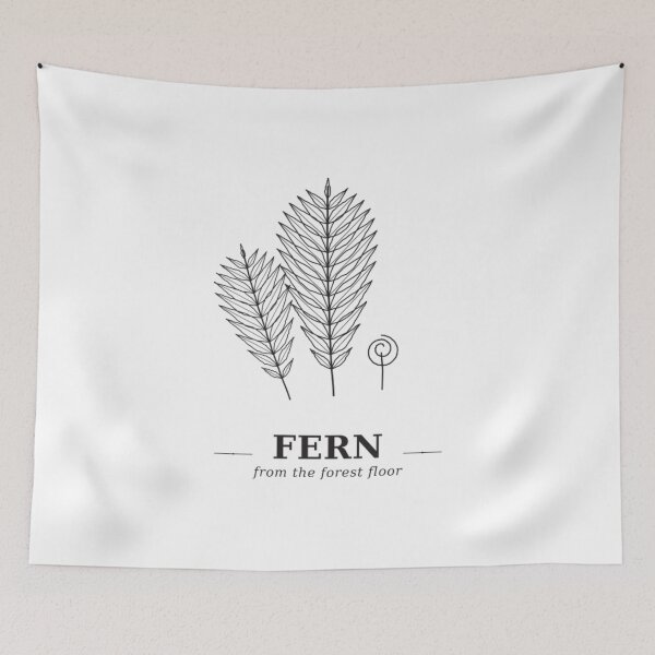 Item preview, Vintage Botanical Fern Forest Floor Illustration designed and sold by Utimaxara.