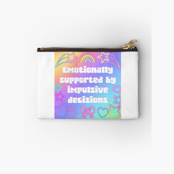 Item preview, Emotionally supportedc by impulsive decisions designed and sold by Myth and Mayhem .