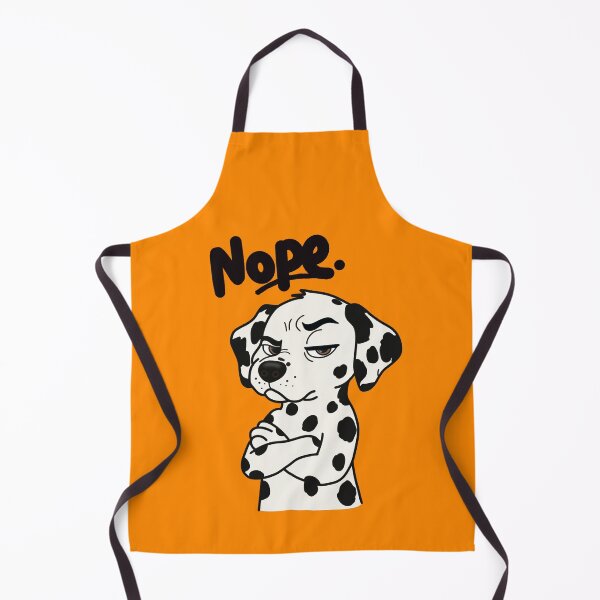 Item preview, ⁠Funny Dalmatian Dog Nope Sarcastic Grumpy Puppy Graphic  designed and sold by Teenidesign .