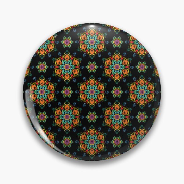 Item preview, Seamless Pattern with Colorful Kaleidoscope Mandala Ornaments designed and sold by PowerAntShop.