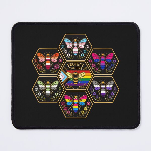 Item preview, Protect the Hive Bee Pride Support designed and sold by StiedemanAmelie.