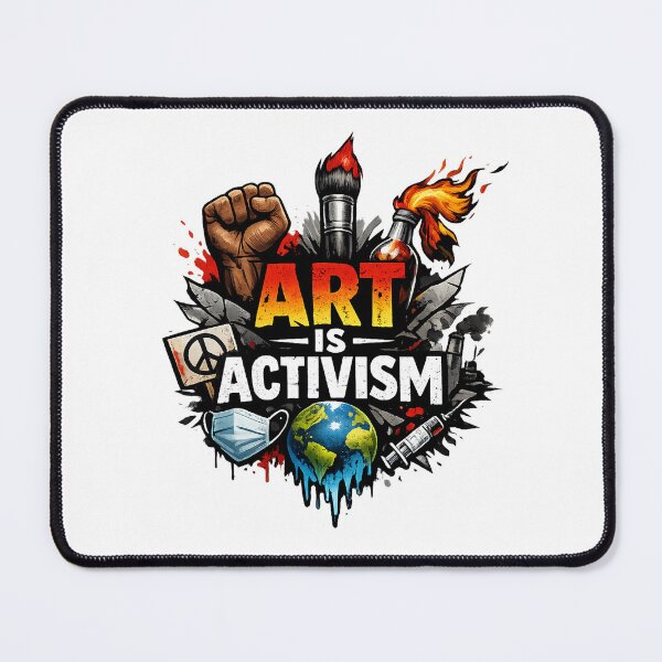 Item preview, Art Is Activism Protest Art Design designed and sold by RetroPop23.