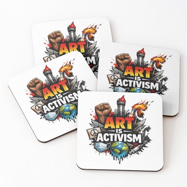 Item preview, Art Is Activism Protest Art Design designed and sold by RetroPop23.