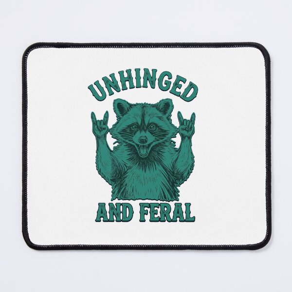 Item preview, Unhinged and Feral Raccoon designed and sold by PDKDesigns.