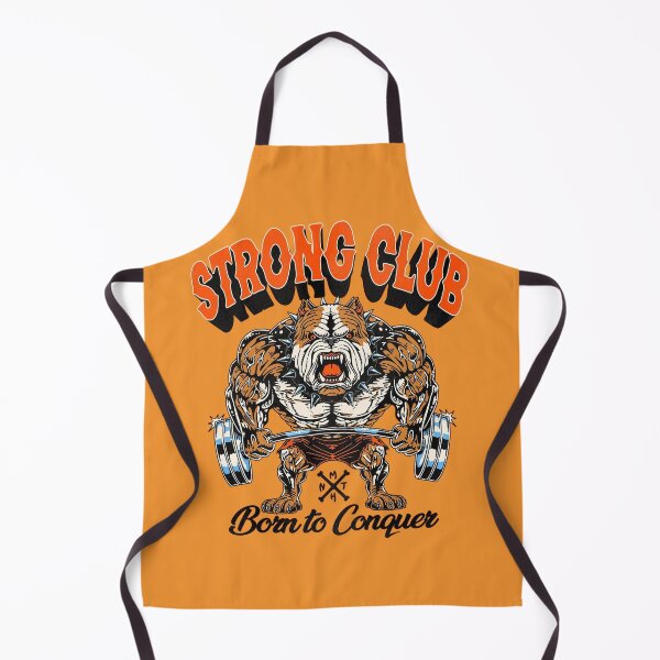 Item preview, Strong Club Born To Conquer Angry Bulldog Gym designed and sold by Velvet-Mirage.