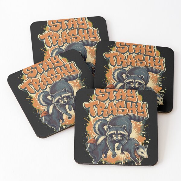 Item preview, Stay Trashy Woodland Crew designed and sold by PDKDesigns.