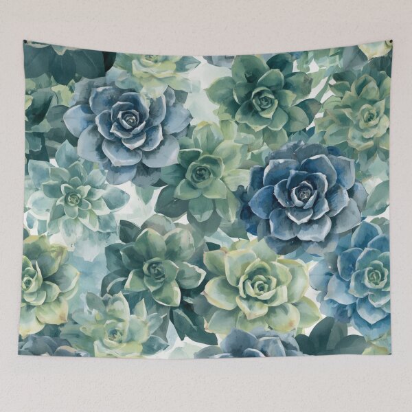 Item preview, Succulents Pattern designed and sold by SeaStarAlex.