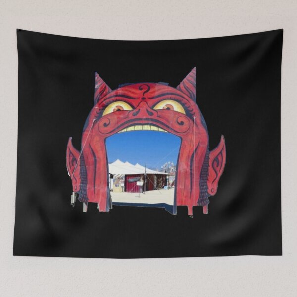 Item preview, Vintage Retro Horror Carnival Funhouse Ride designed and sold by dragonmotor7.