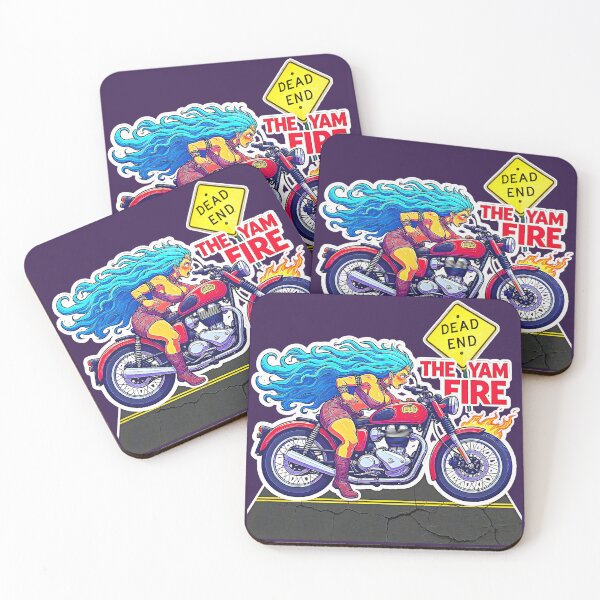 Item preview, Retro Cafe Racer Goddess designed and sold by Neer arts.