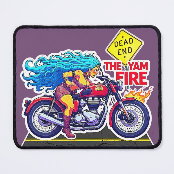 Item preview, Retro Cafe Racer Goddess designed and sold by Neer arts.