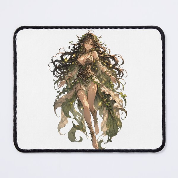 Item preview, Willow Forest Elf Goddess with Nature Magic designed and sold by iloveanimechibi.
