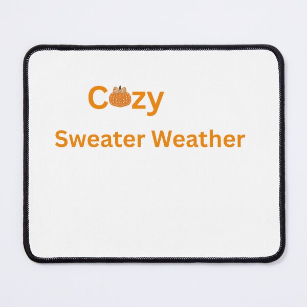 Item preview, Cozy Sweater Weather Cute Autumn Pumpkin designed and sold by mayacreations7.