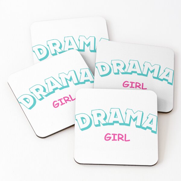 Item preview, Drama Girl Typography Art designed and sold by Chipkooo.