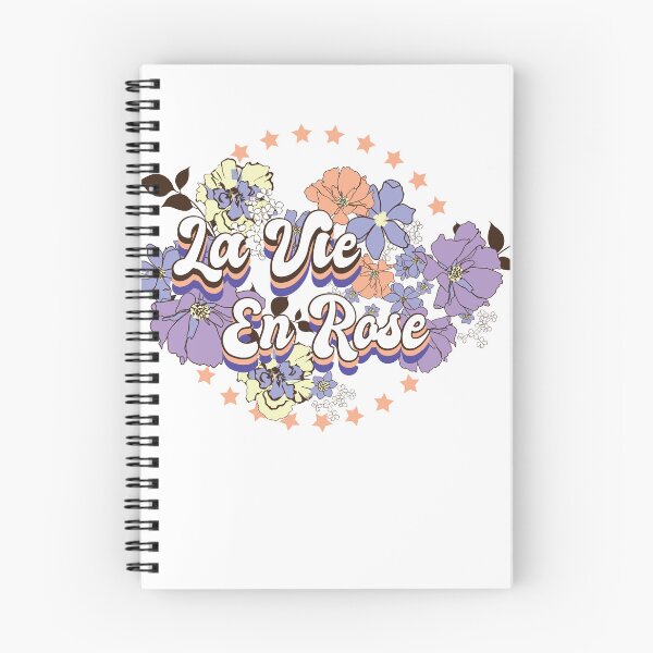Item preview, La Vie En Rose Retro Typography T-Shirt designed and sold by Atique Creations.