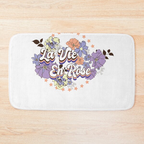 Item preview, La Vie En Rose Retro Typography T-Shirt designed and sold by Atique Creations.