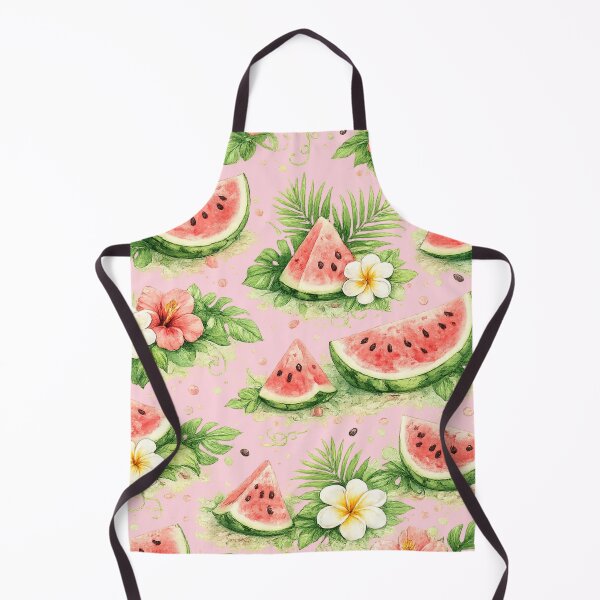 Item preview, Pink Summer Watermelon Floral Pattern designed and sold by 0606PM.