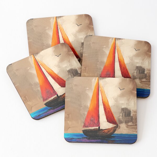 Item preview, Peaceful Sailboat designed and sold by ArtistsAtticWI.