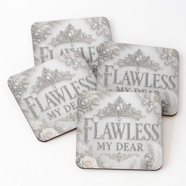 Item preview, Flawless My Dear - Whistledown Bridgerton designed and sold by Peel Culture .