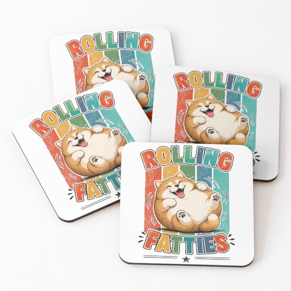 Item preview, Rolling Fatties Funny Cat Lover designed and sold by QuiteOrbit.