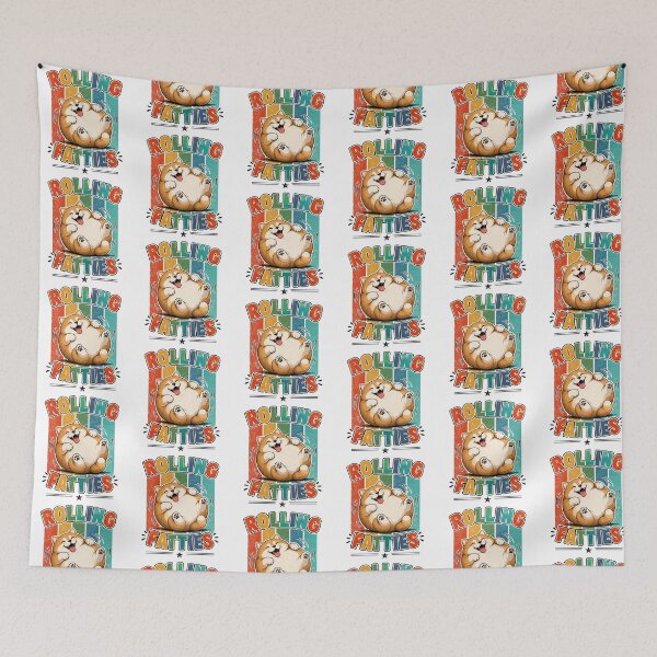 Item preview, Rolling Fatties Funny Cat Lover designed and sold by QuiteOrbit.
