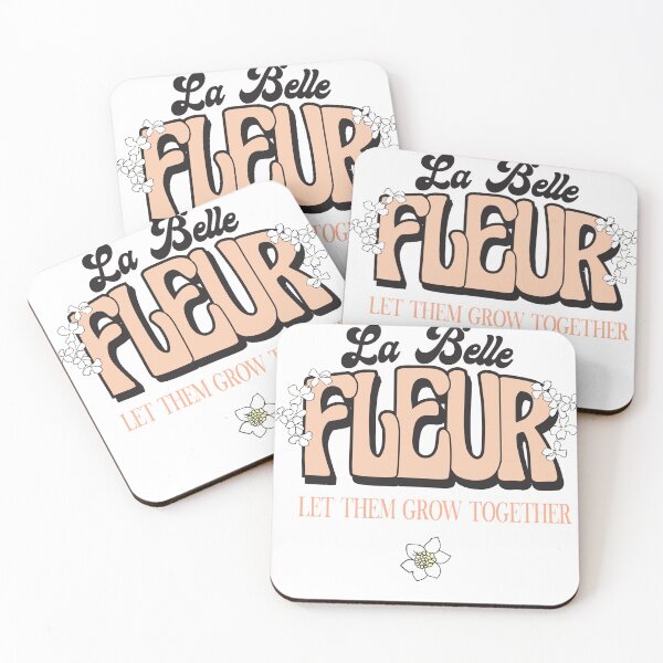 Item preview, Fleur Let Them Grow Together Quote T-Shirt designed and sold by Atique Creations.