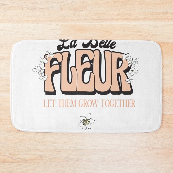 Item preview, Fleur Let Them Grow Together Quote T-Shirt designed and sold by Atique Creations.