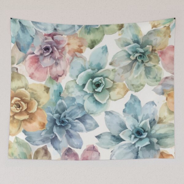 Item preview, Pastel Succulents designed and sold by SeaStarAlex.