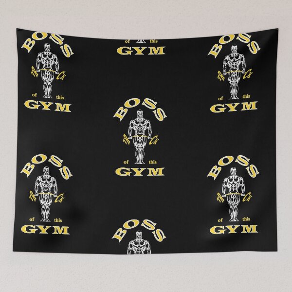 Item preview, Boss of This Gym Classic Bodybuilder Parody designed and sold by Velvet-Mirage.