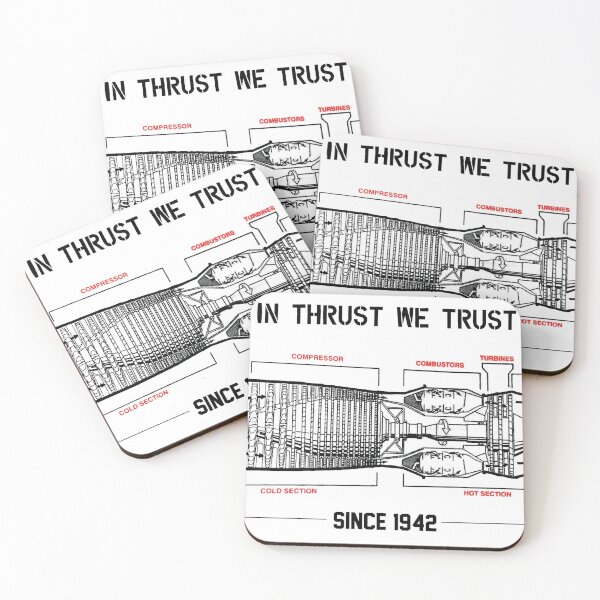 Item preview, In thrust we trust shirt designed and sold by MidniteTraffic.