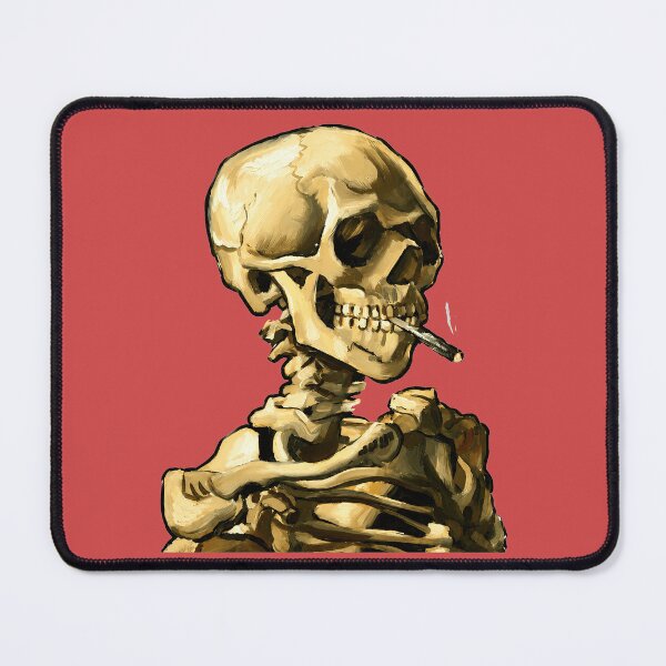 Item preview, SKELETON SMOKING CIGARETTE designed and sold by NoThoughtsCat.