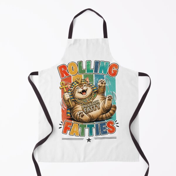 Item preview, Cat Rolling Fatties Funny pharaoh cat Graphic designed and sold by QuiteOrbit.