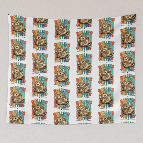 Item preview, Cat Rolling Fatties Funny pharaoh cat Graphic designed and sold by QuiteOrbit.