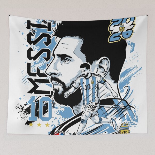 Item preview, Lionel Messi 2026 World Cup Legacy – Argentina Football GOAT designed and sold by JoisDraw.