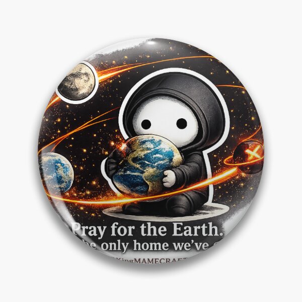 Item preview, Guardian of Earth – Cosmic Hope Streetwear Tee designed and sold by #kingMAMECRAFT.