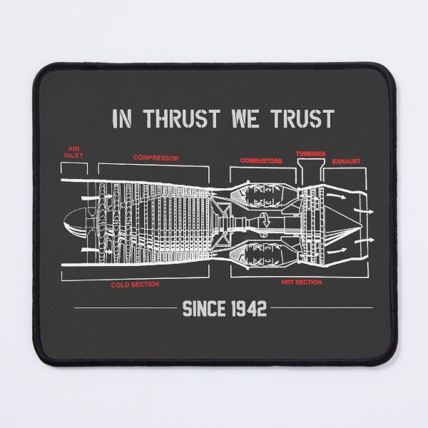 Item preview, In thrust we trust shirt designed and sold by MidniteTraffic.