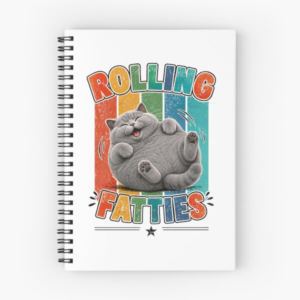 Item preview, British Shorthair Rolling Fatties Funny Cat designed and sold by QuiteOrbit.