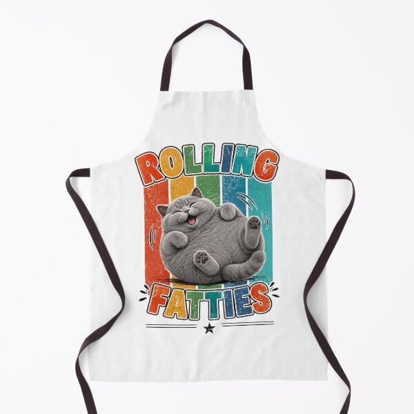 Item preview, British Shorthair Rolling Fatties Funny Cat designed and sold by QuiteOrbit.