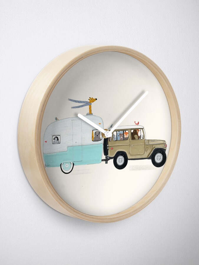 Alternate view of camping time Clock
