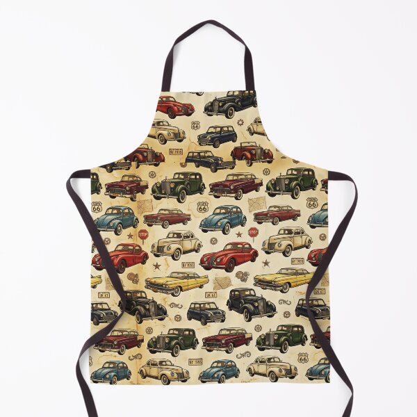 Item preview, Vintage Cars designed and sold by FunFitsFactory.