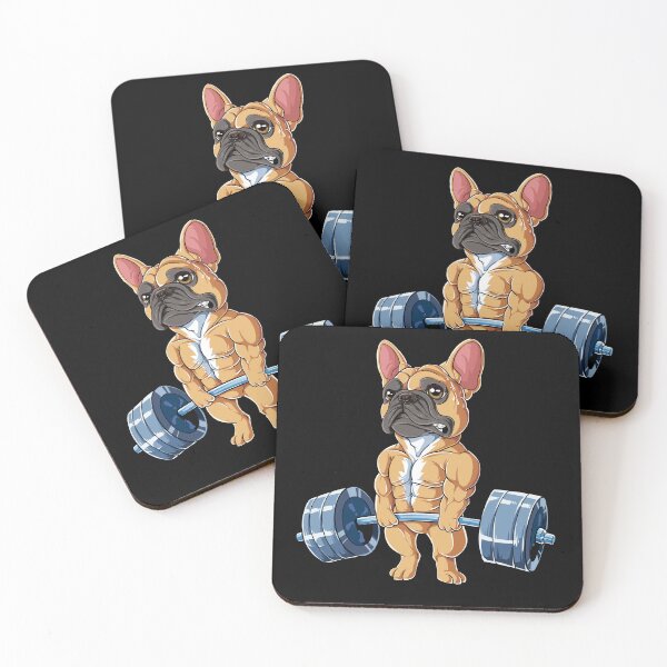 Item preview, French Bulldog Frenchie Weightlifting Deadlift Gym Fitness Shirt for Men Women Boys Girls Dog Lover Gifts designed and sold by LiqueGifts.